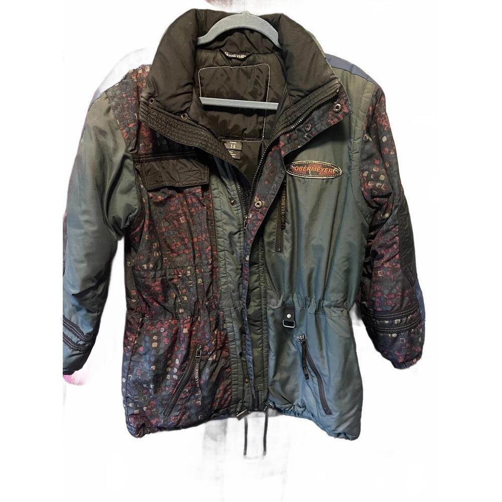 Vintage Obermyer ski coat